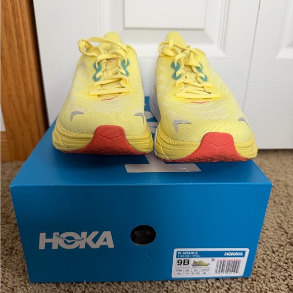 Hoka One One Arahi 6 - Yellow - Picture 4 of 6